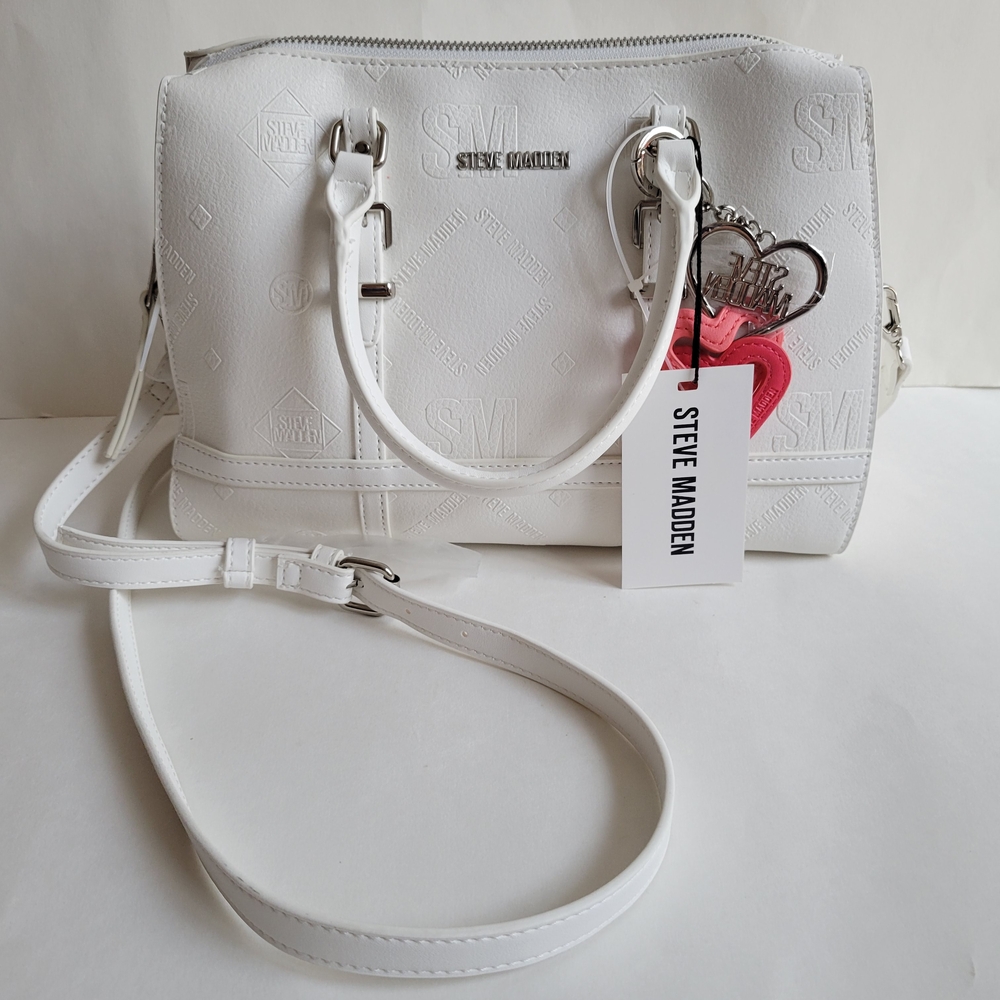 Steve Madden White Handbag